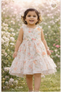 Floral Garden Party Dress