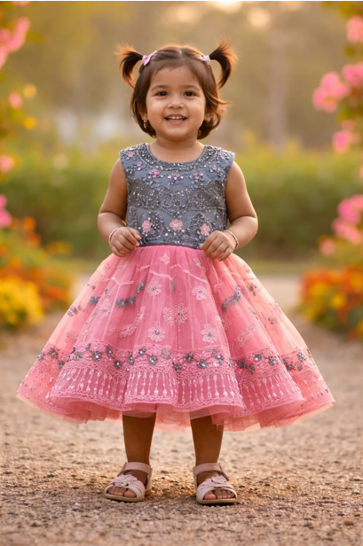 Twinkle Pink Party Dress