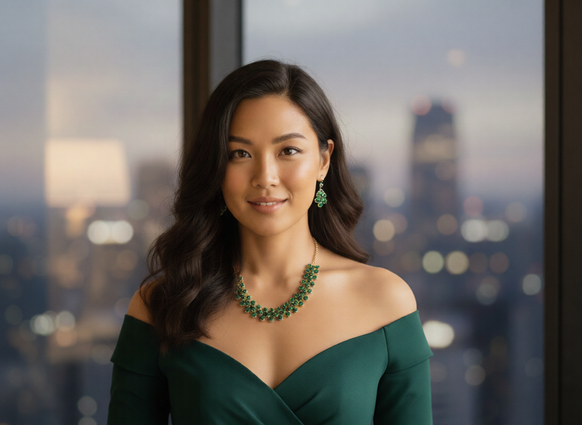 Avnee's Viraasat Floral Necklace Set